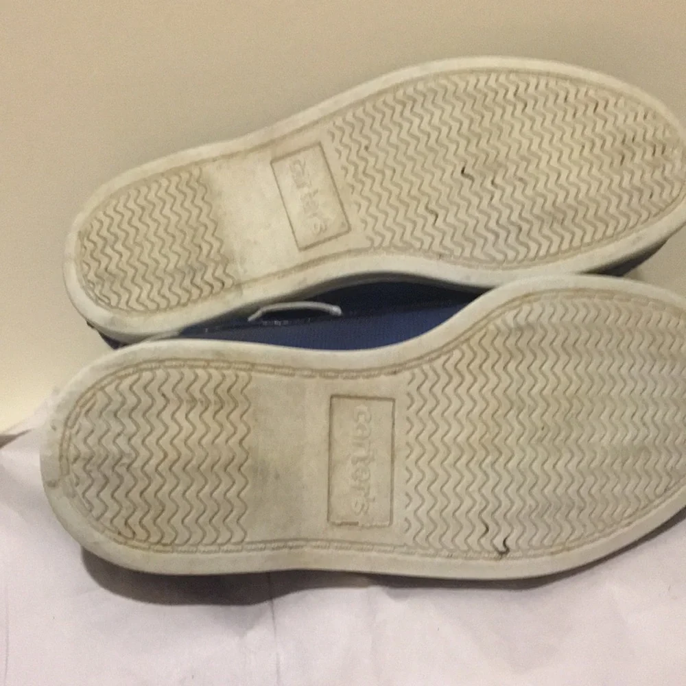 Carter’s kids toddlers loafers boat slip on preppy shoes size 10 toddler